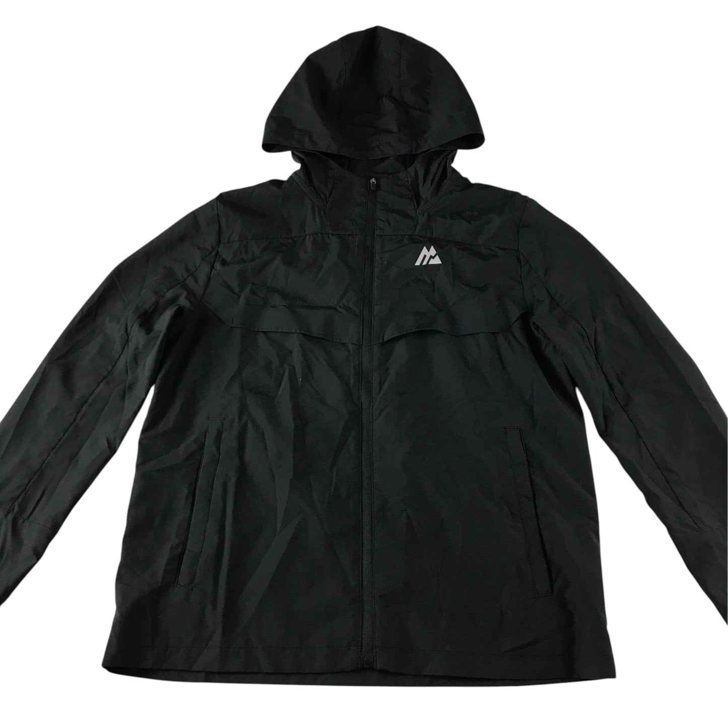 Montirex 10-11 years black hooded jacket polyester