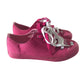 Moshulu size UK 6.5 pink canvas trainers