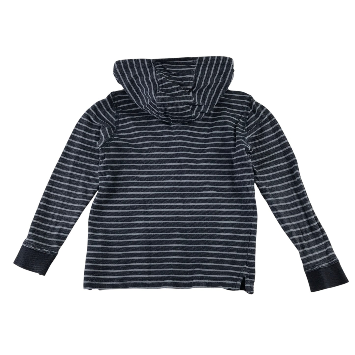 Mothercare 5-6 years dark blue stripe hoodie cotton
