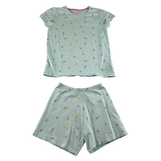 Mothercare 5-6 years turquoise pyjama set cotton