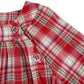Mothercare 6-7 years red check dress cotton