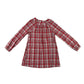 Mothercare 6-7 years red check dress cotton