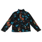 Mountain Warehouse 7-8 years black and multi-colour fleece graphic print polyester