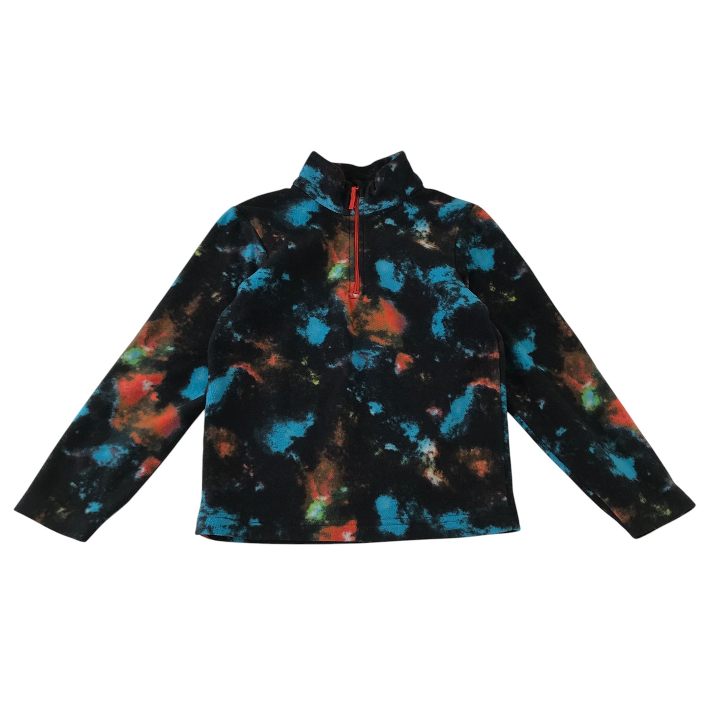 Mountain Warehouse 7-8 years black and multi-colour fleece graphic print polyester