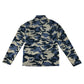 Mountain Warehouse 7-8 years blue camo fleece polyester