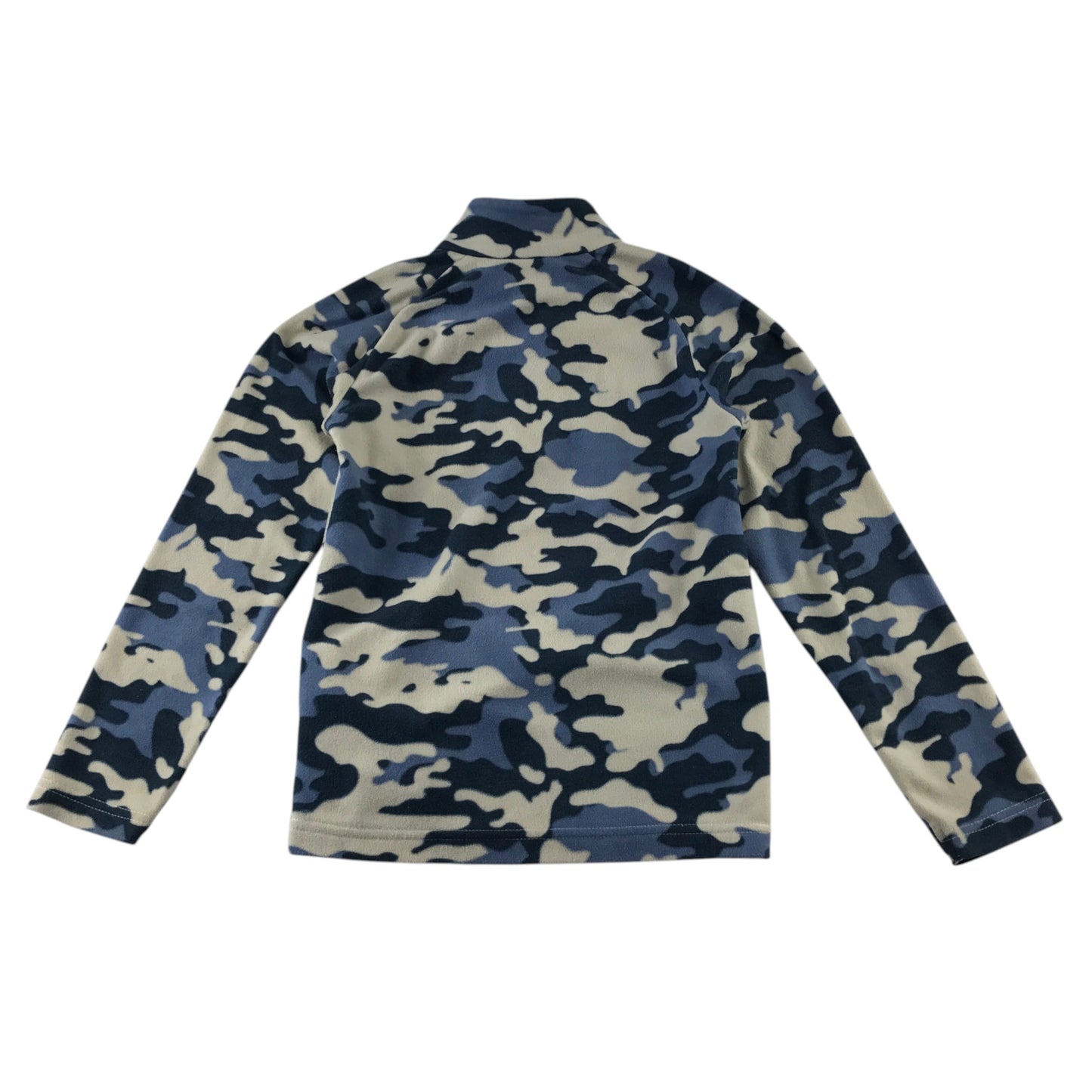 Mountain Warehouse 7-8 years blue camo fleece polyester