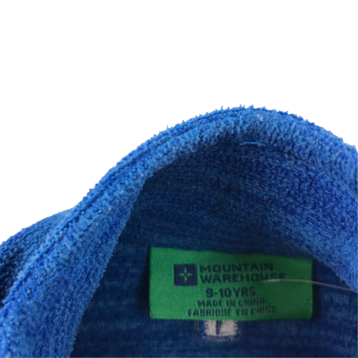 Mountain Warehouse 9-10 years blue fleece polyester