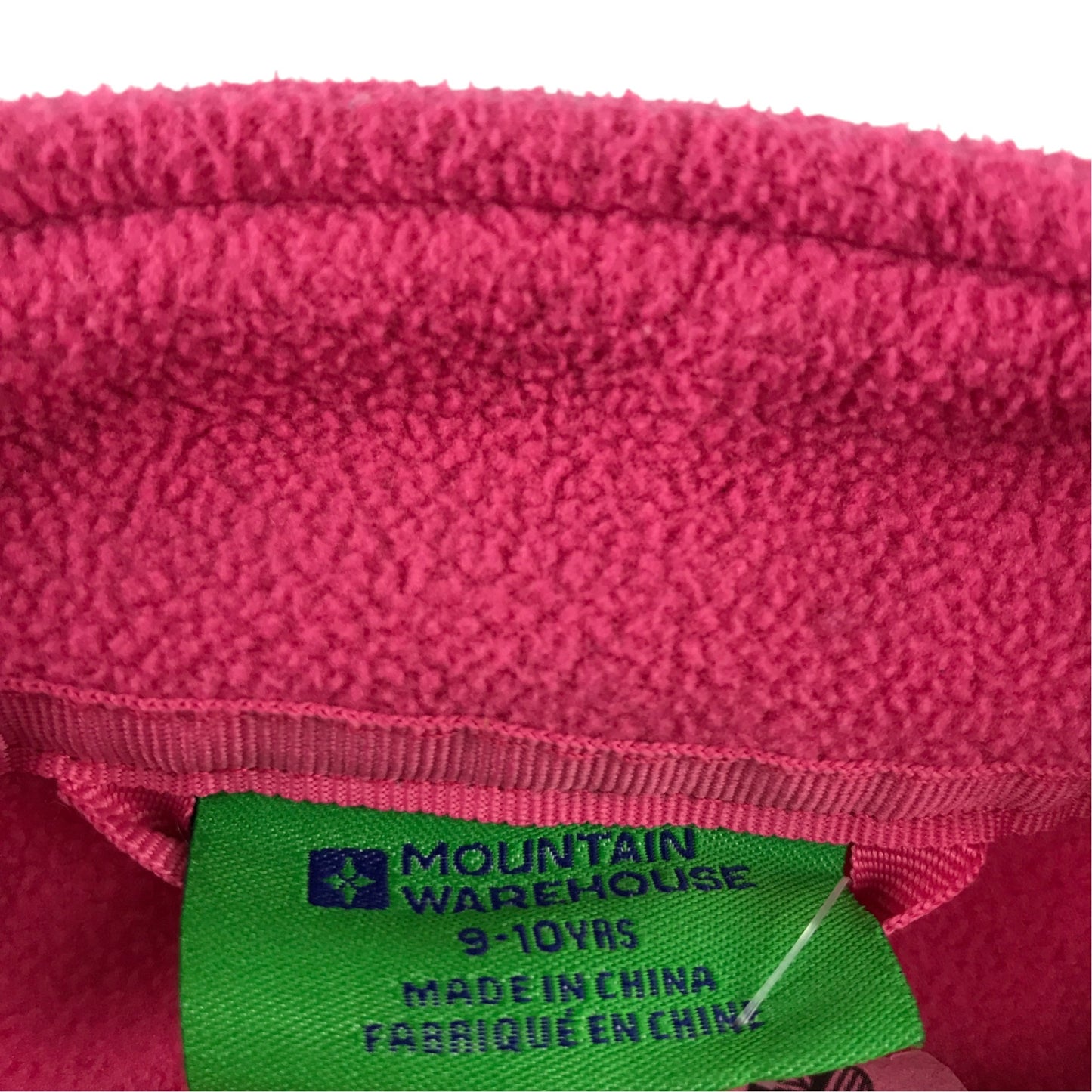 Mountain Warehouse 9-10 years pink fleece polyester