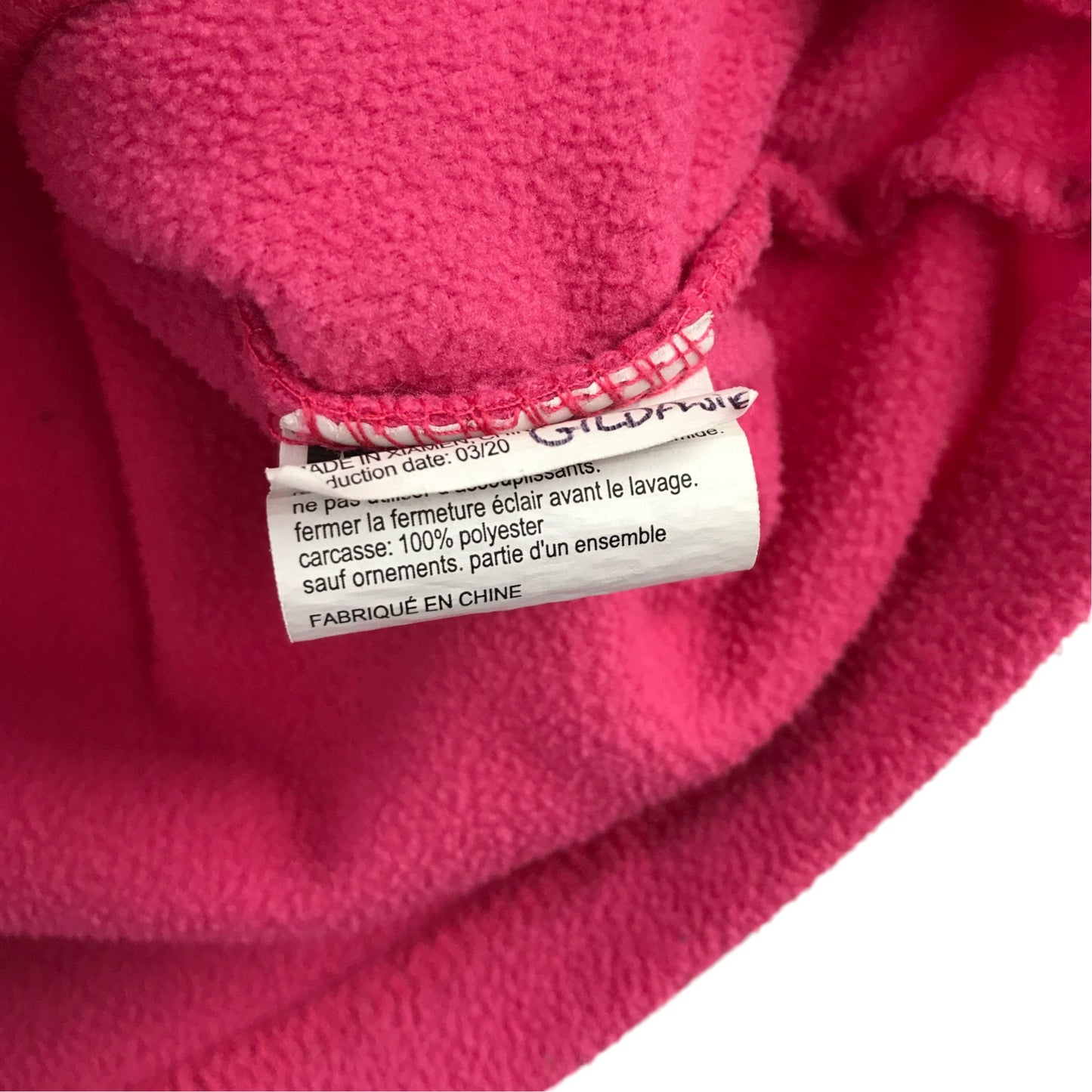 Mountain Warehouse 9-10 years pink fleece polyester