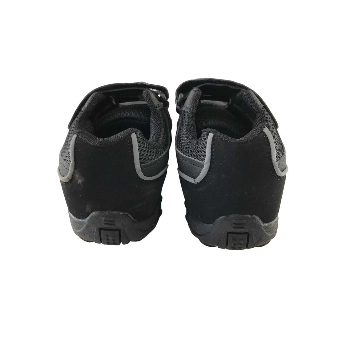 Mountain Warehouse size 3 black trail walking trainers