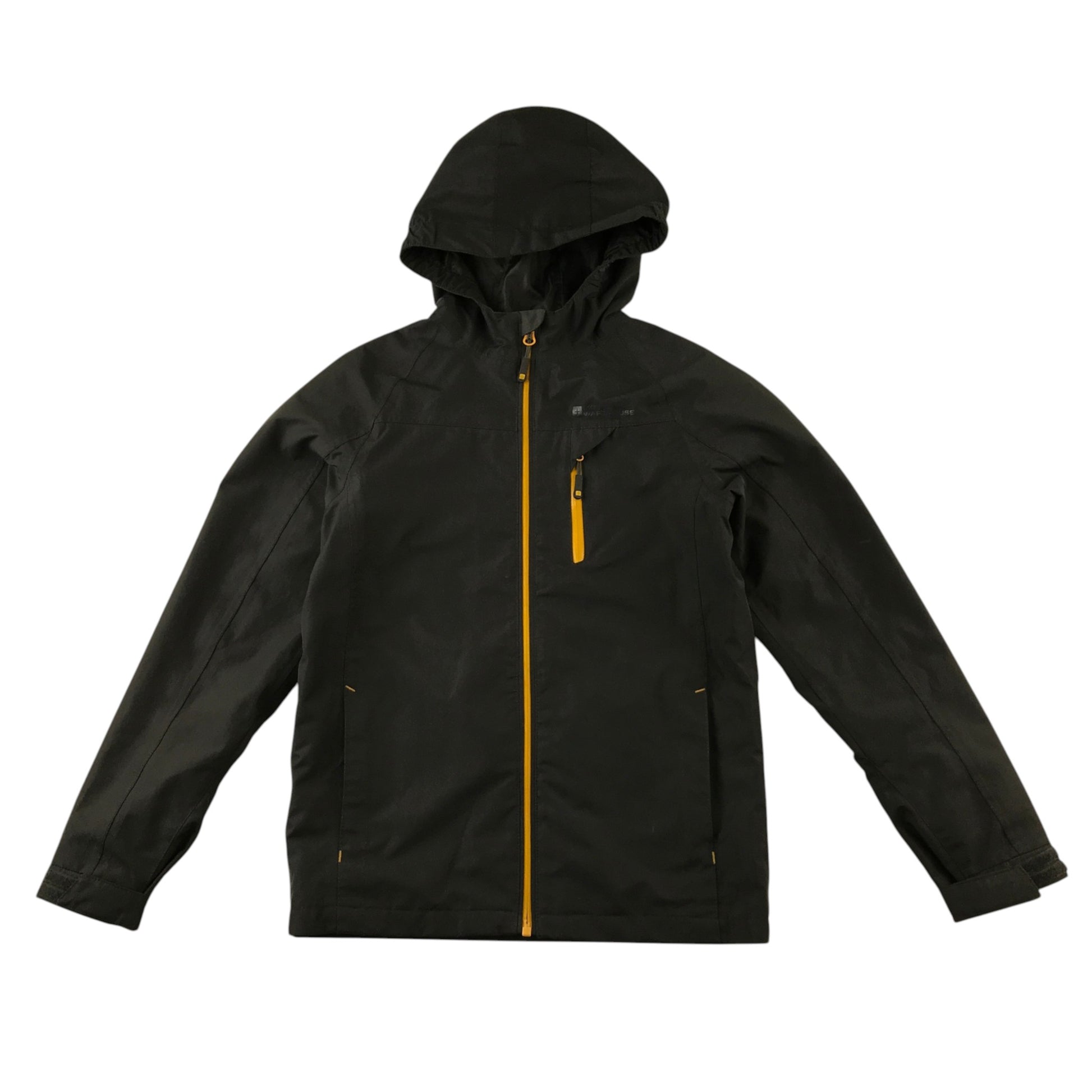 Mountain Warehouse 11-12 years black jacket showerproof polyester