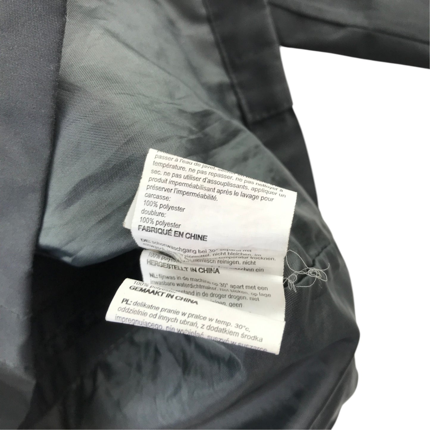 Mountain Warehouse 11-12 years black jacket showerproof polyester