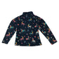 Mountain Warehouse 5-6 years navy and multi-colour fleece