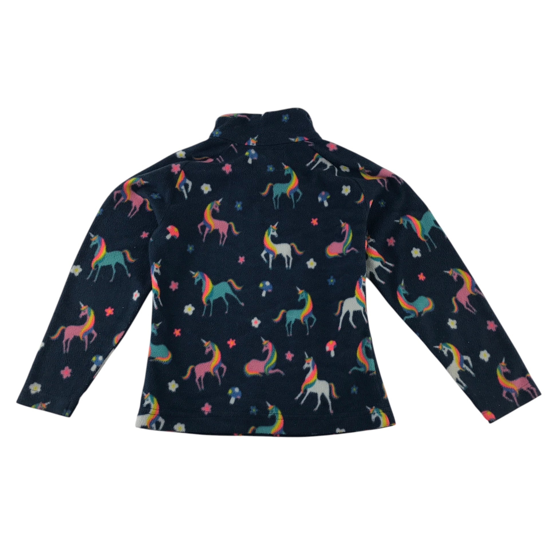 Mountain Warehouse 5-6 years navy and multi-colour fleece