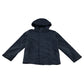 Mountain Warehouse 7-8 years navy blue jacket water resistant hooded polyester