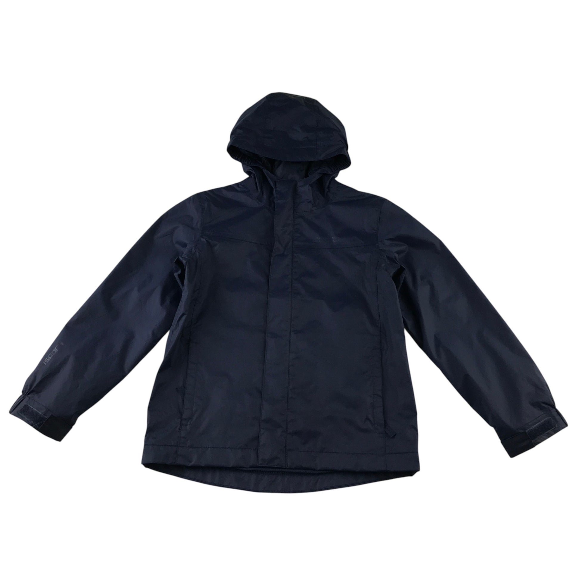 Mountain Warehouse 7-8 years navy blue jacket waterproof breathable polyamide polyester