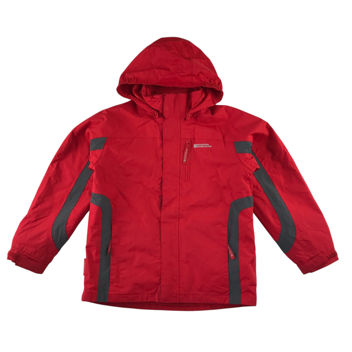 Mountain Warehouse 9-10 years red jacket fleece lined nylon polyester