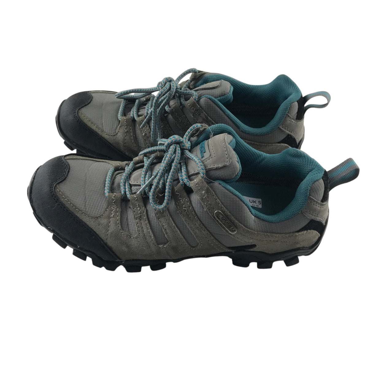 Mountain Warehouse size UK 5 grey and blue walking shoes