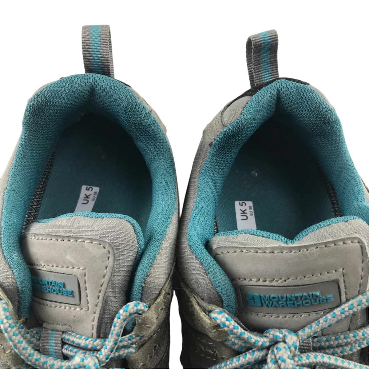 Mountain Warehouse size UK 5 grey and blue walking shoes