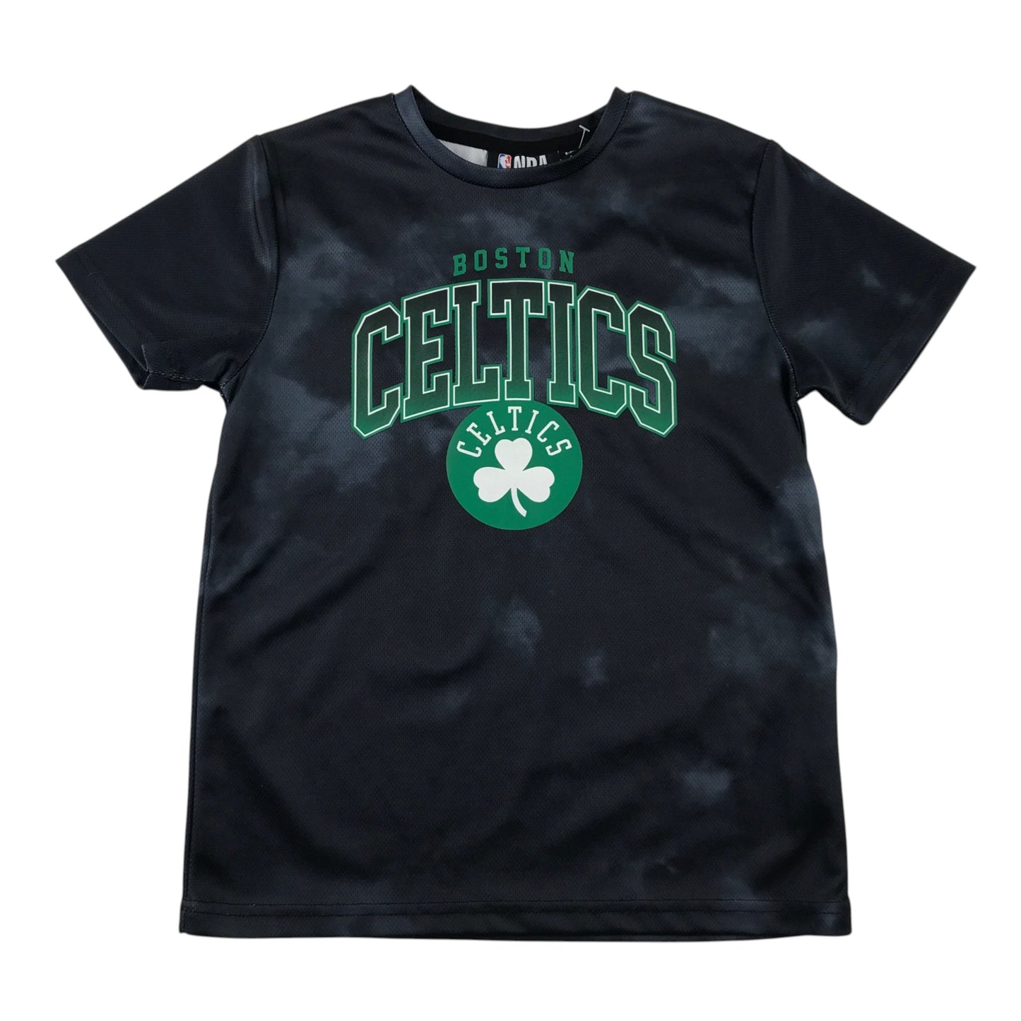 NBA Celtics 8-9 years black sport t-shirt polyester