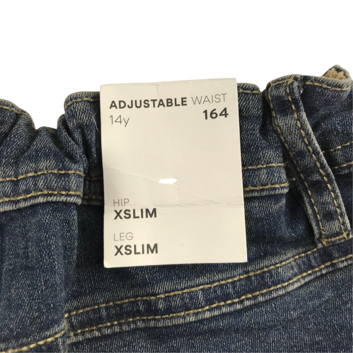 Name It 14 years blue denim jeans cotton polyester