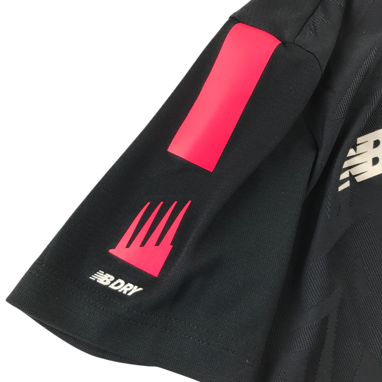 New Balance 10-12 years black and pink AS Roma 2022/23 Season Pre-Match strip
