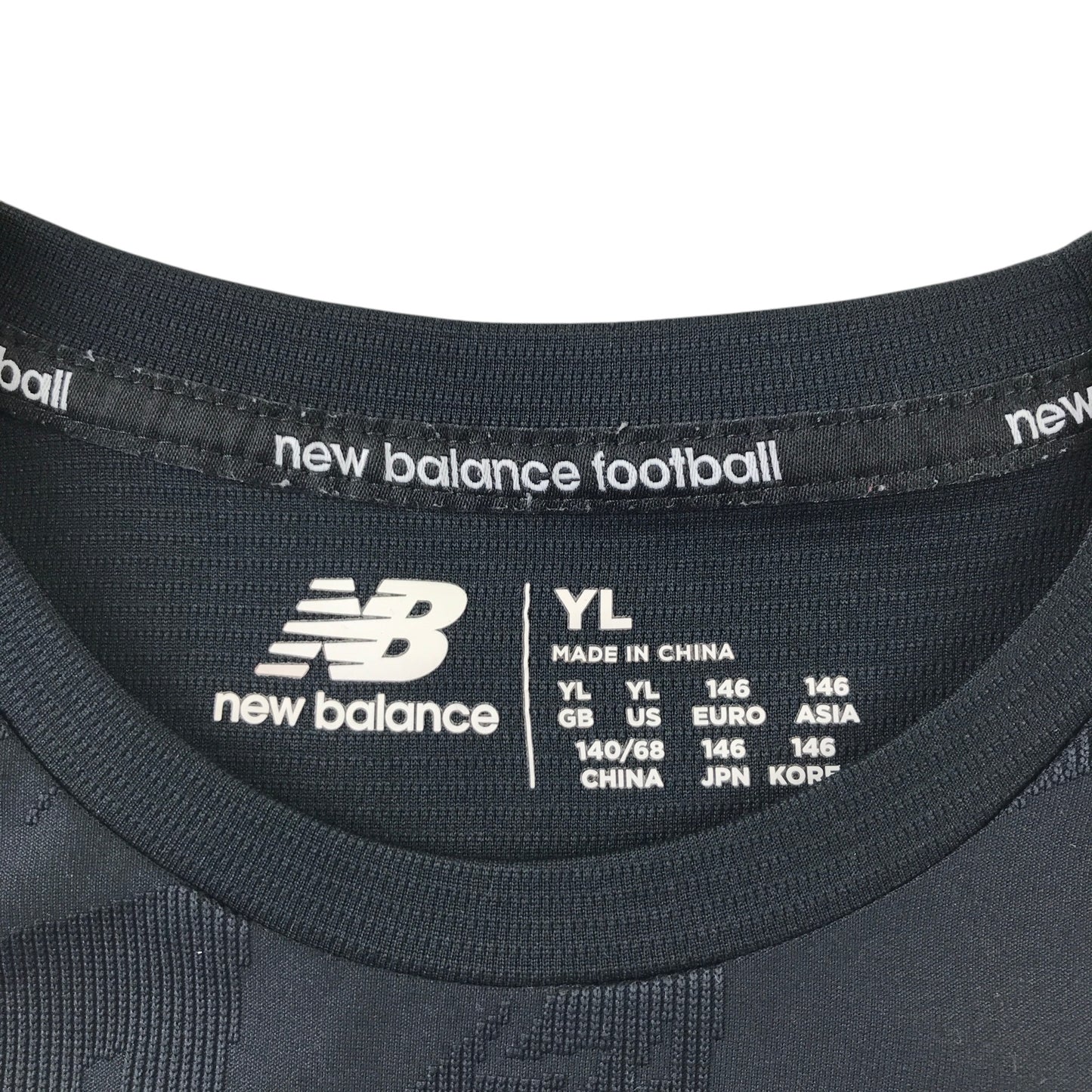 New Balance 10-12 years black and pink AS Roma 2022/23 Season Pre-Match strip