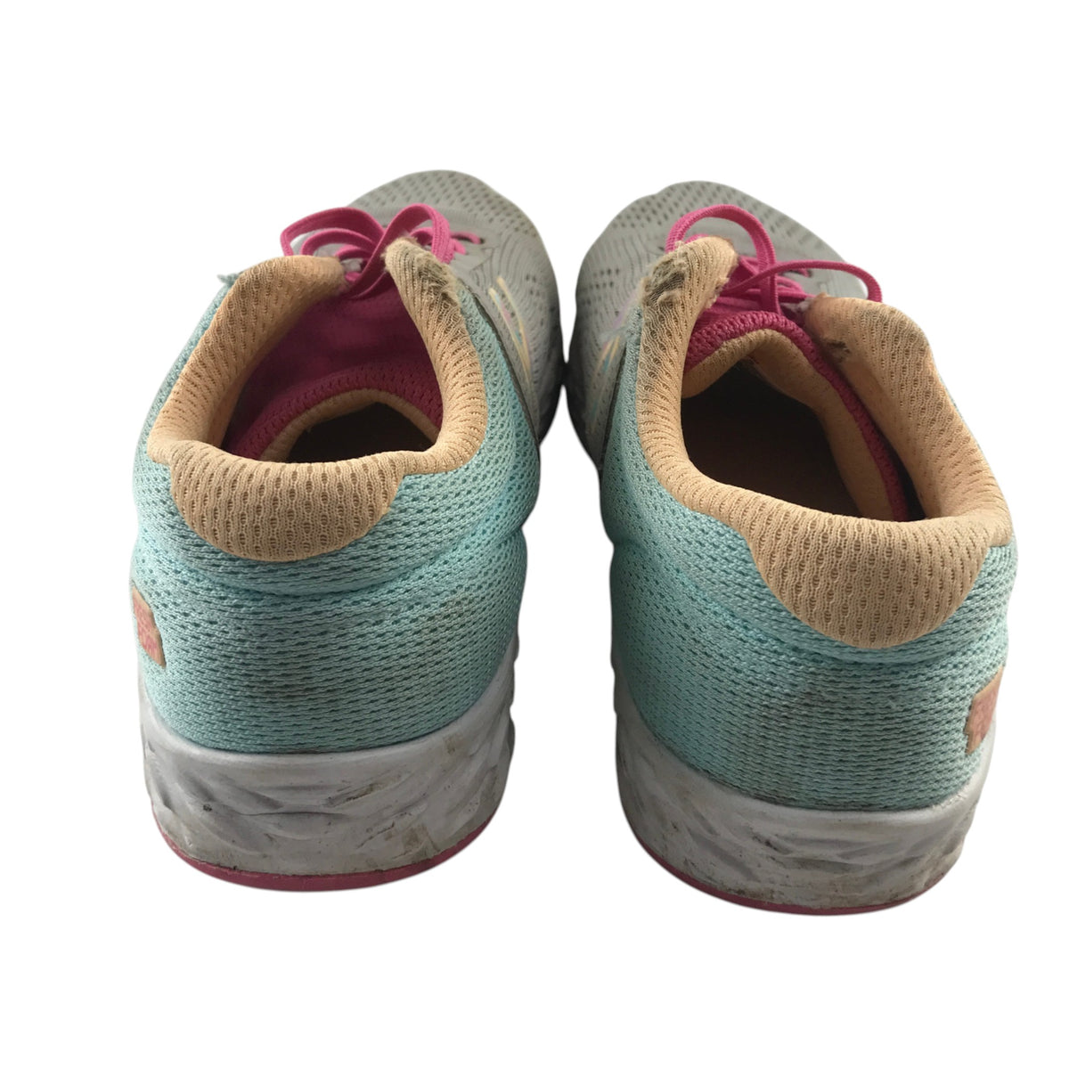 New Balance size UK 1.5 light blue trainers