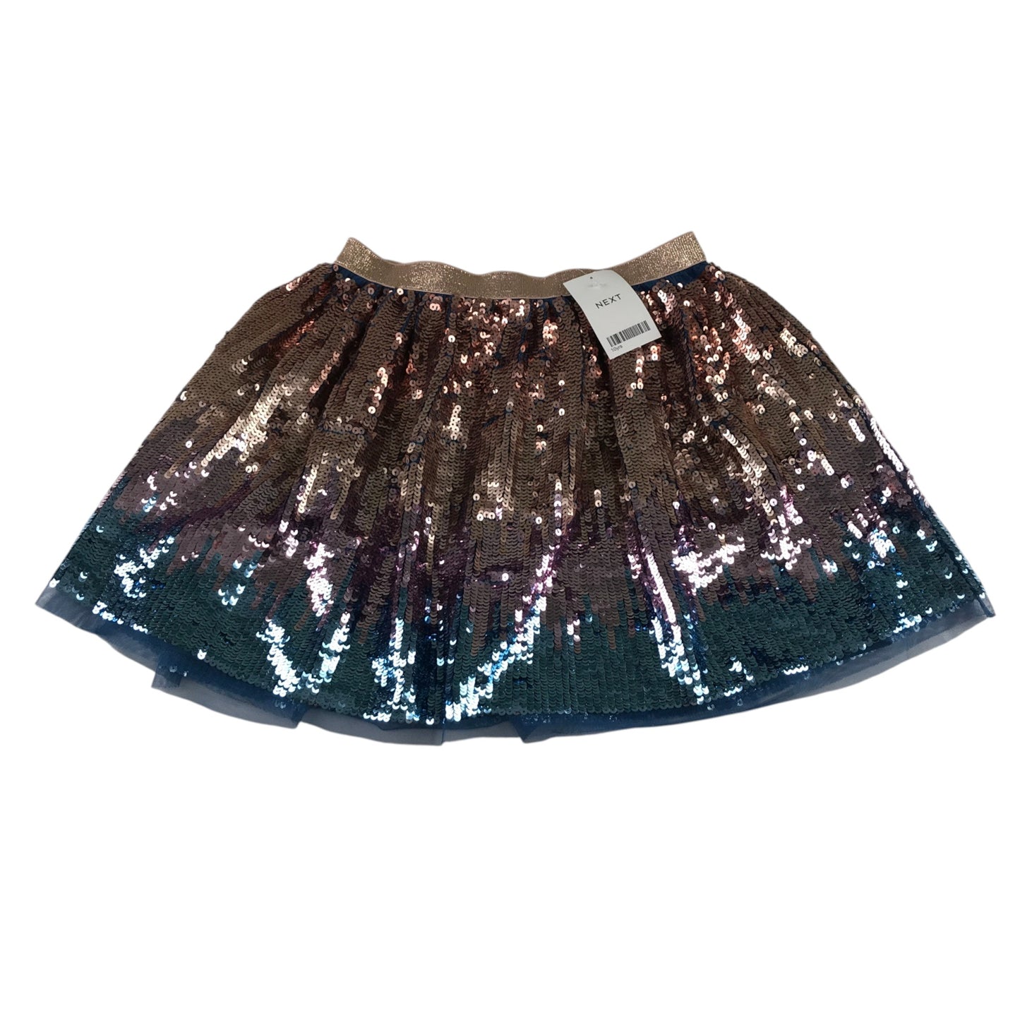 Next 10 years multicolour sequin party skirt recycled polyester