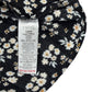 Next 11-12 years black floral blouse viscose