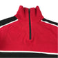 Next 11 years red jumper quarter zip cotton