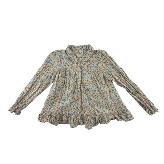 Next 5-6 years floral blouse organic cotton