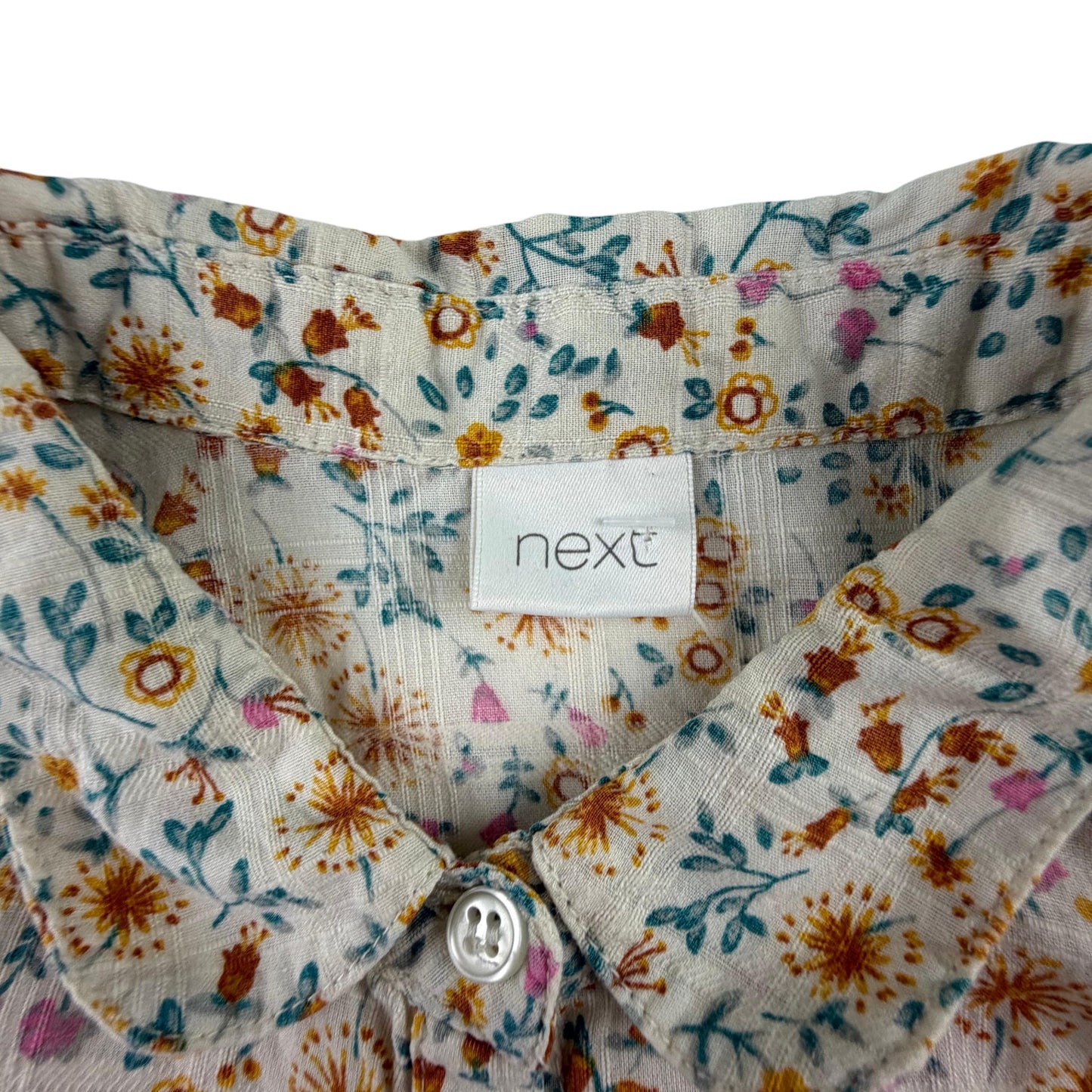 Next 5-6 years floral blouse organic cotton