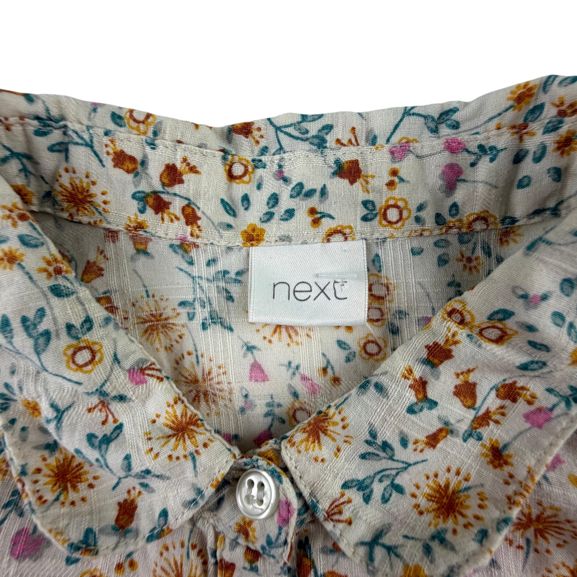 Next 5-6 years floral blouse organic cotton