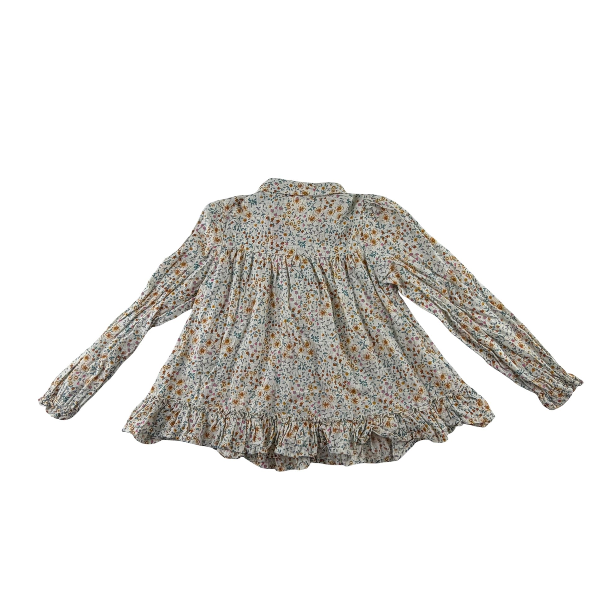 Next 5-6 years floral blouse organic cotton