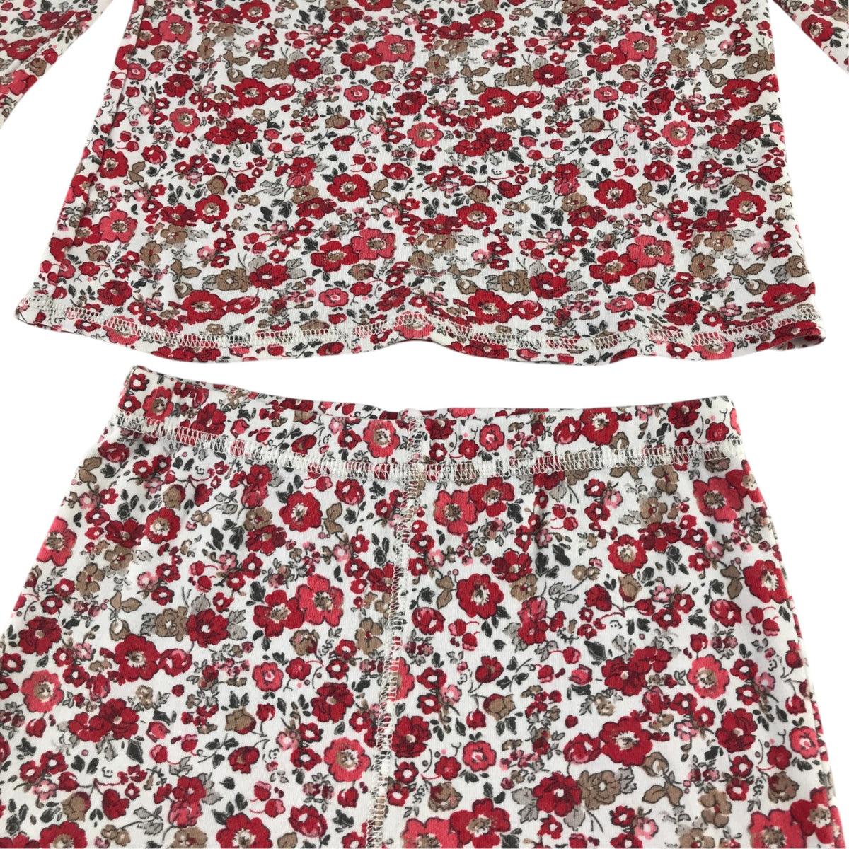 Next 5-6 years floral pyjama set cotton
