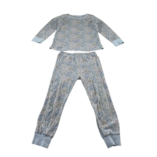 Next 5-6 years floral pyjama set cotton