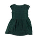 Next 5-6 years green floral pattern dress cotton