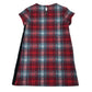 Next 5 years red tartan check dress polyester viscose elastane