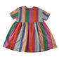 Next 6-7 years multi-colour stripy cotton dress