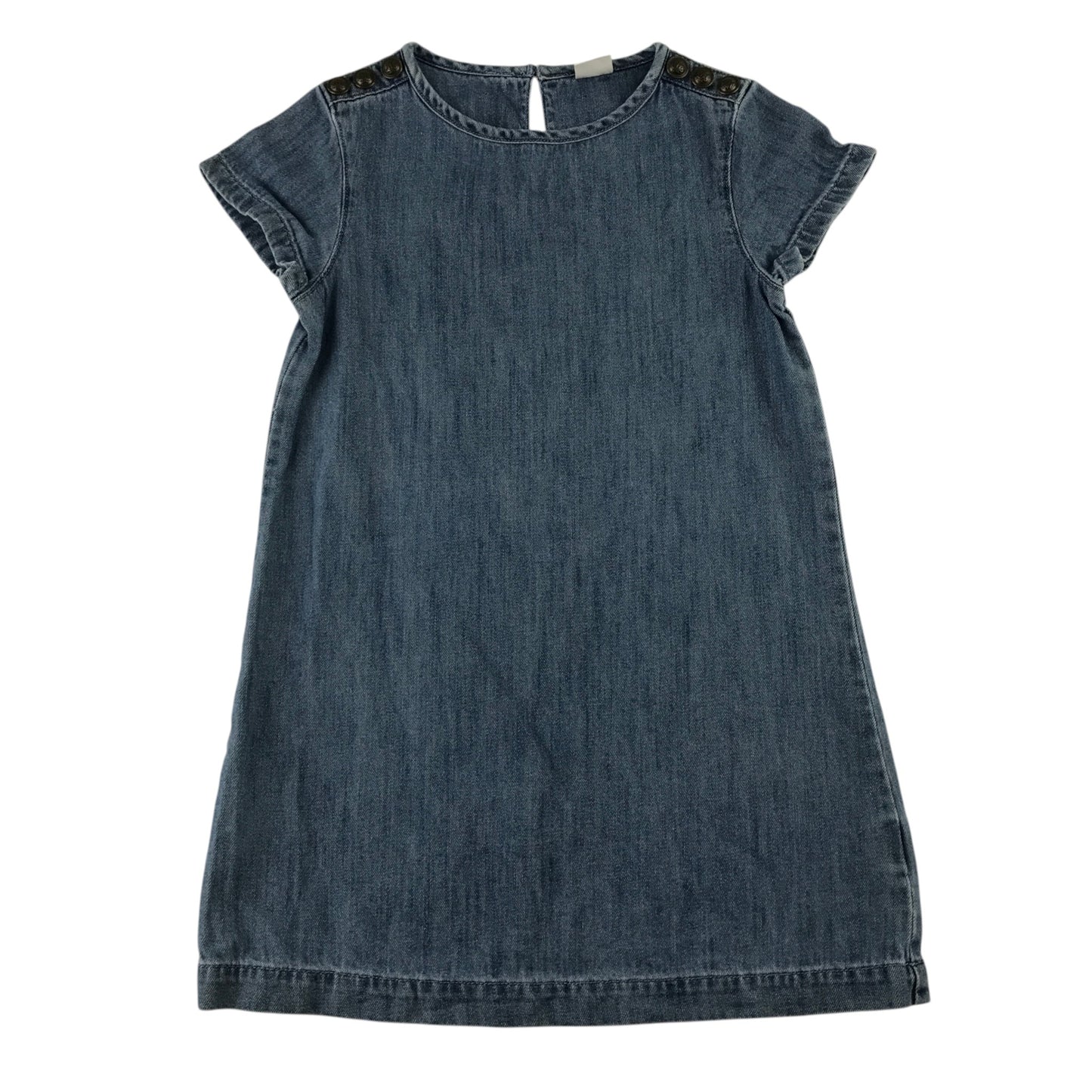 Next 6 years blue denim dress cotton
