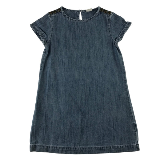 Next 6 years blue denim dress cotton