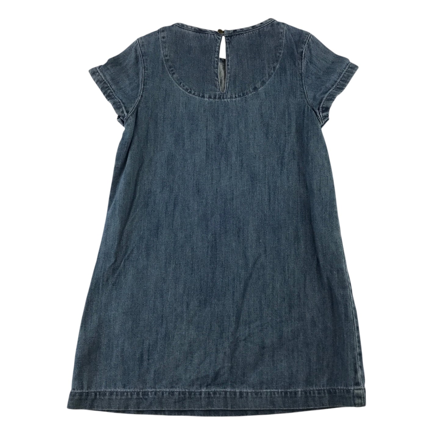 Next 6 years blue denim dress cotton