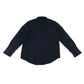 Next 6 years navy blue dress shirt cotton elastane