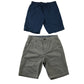 Next 7-8 years shorts bundle blue and khaki grey cotton