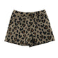 Next 7 years animal print brown skirt polyester nylon viscose wool acrylic
