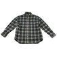 Next 7 years grey tartan check shirt cotton