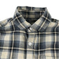 Next 7 years grey tartan check shirt cotton