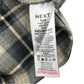 Next 7 years grey tartan check shirt cotton