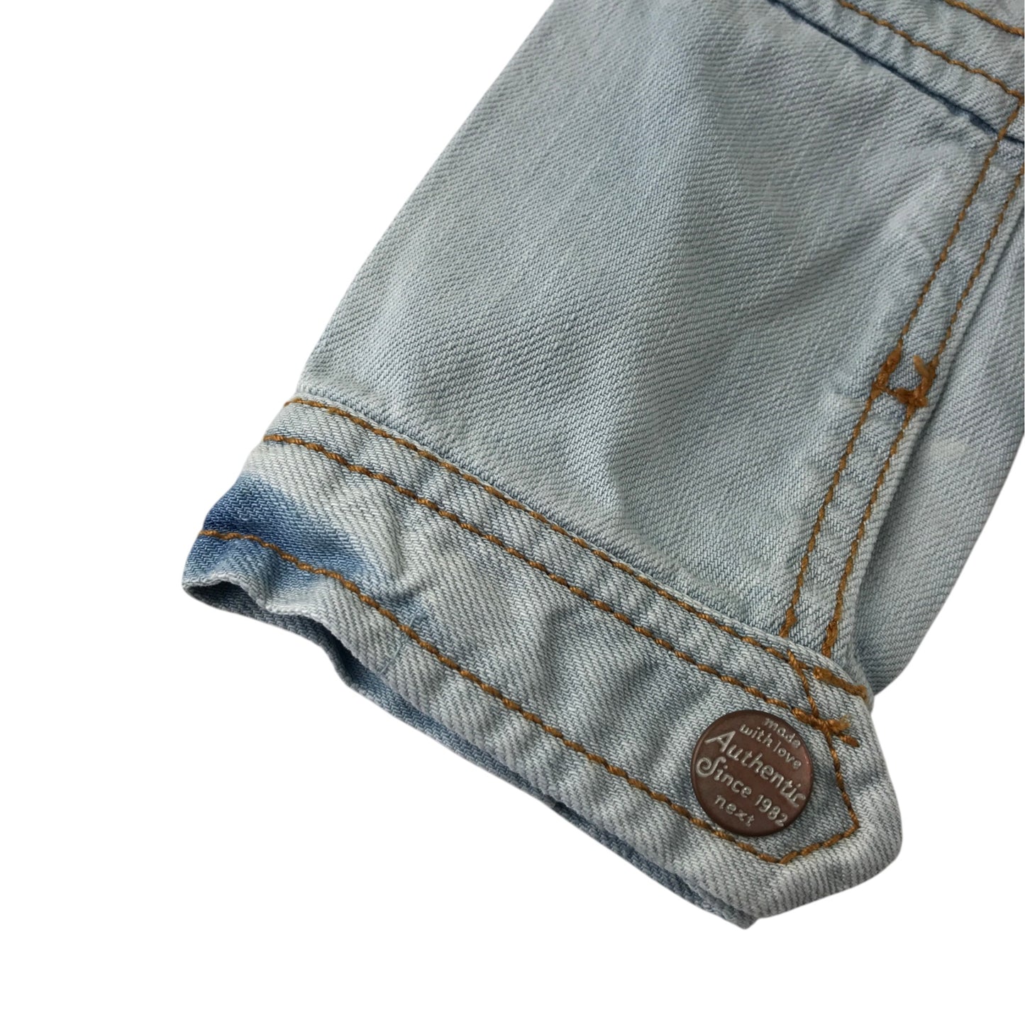 Next 7 years light blue denim jacket cotton